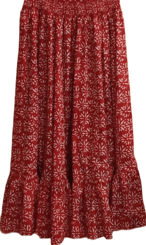 FALDA/ JUPE EVEIL CARMIN - COLOR ROUGE/ROSE 2